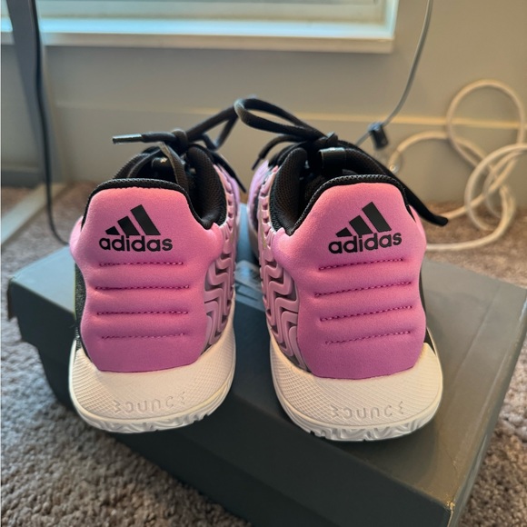 Adidas black pink and green sneakers new without box - Picture 3 of 5